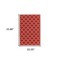 Homeroots 2 x 3 ft. Red & Ivory Trellis Indoor & Outdoor Scatter Area Rug 388923 - alternate 5